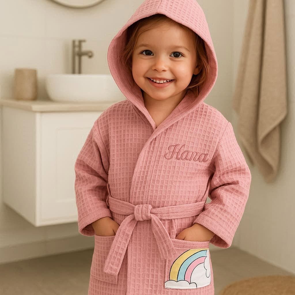 Peignoir de bain - Rose