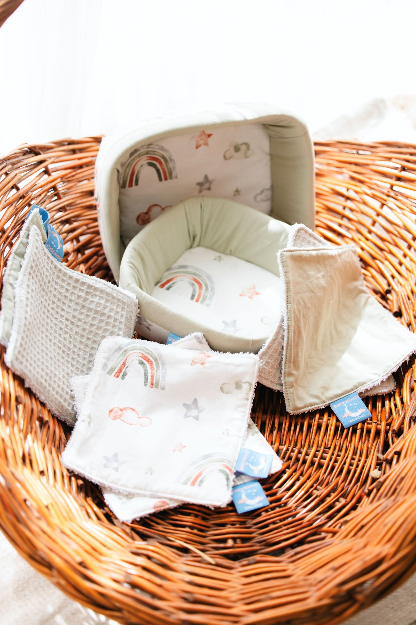 Paniers ARC EN CIEL- Kaki