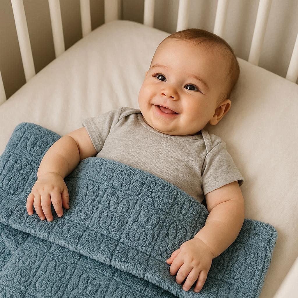 Couverture  lapin bleu