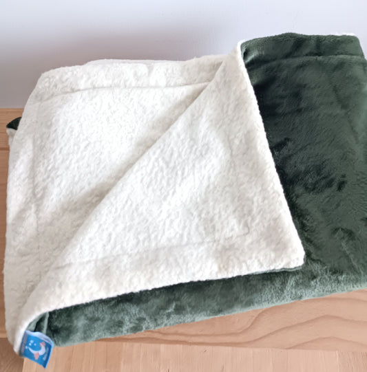 Couverture Bouclette - Vert