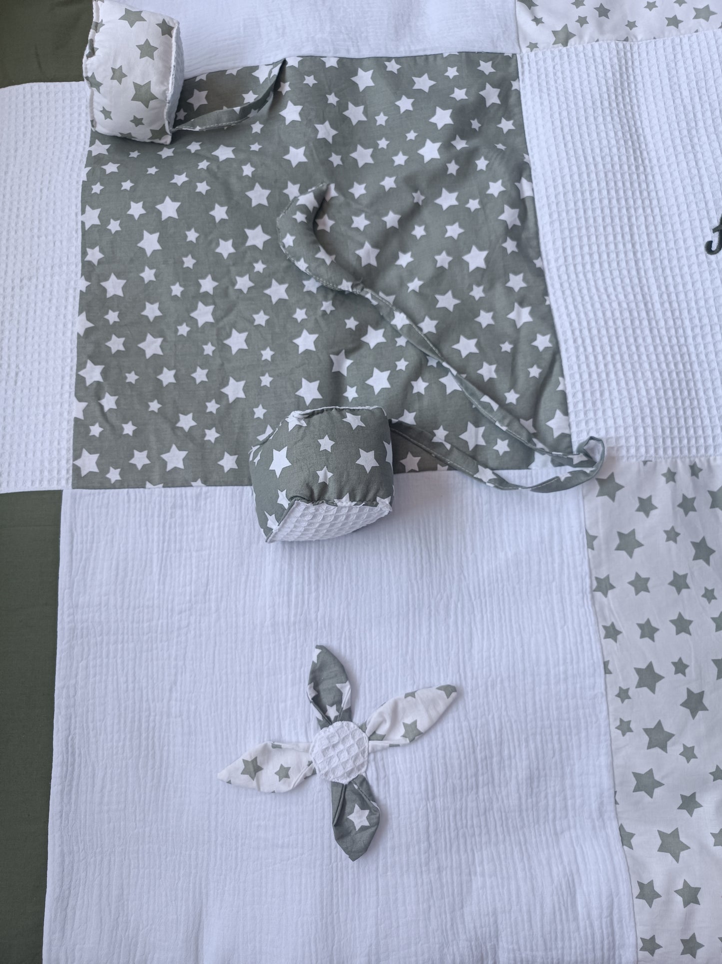 Tapis d'éveil étoile Vert