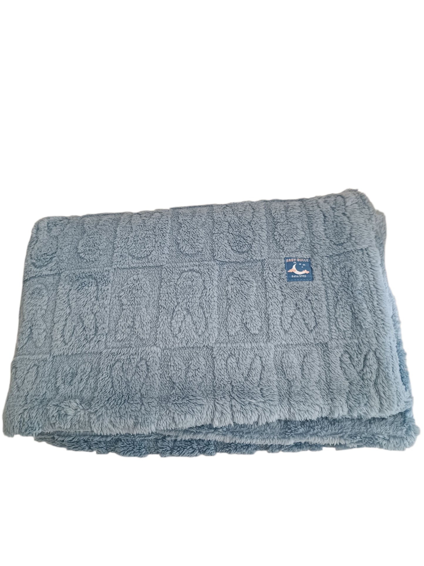 Couverture  lapin bleu