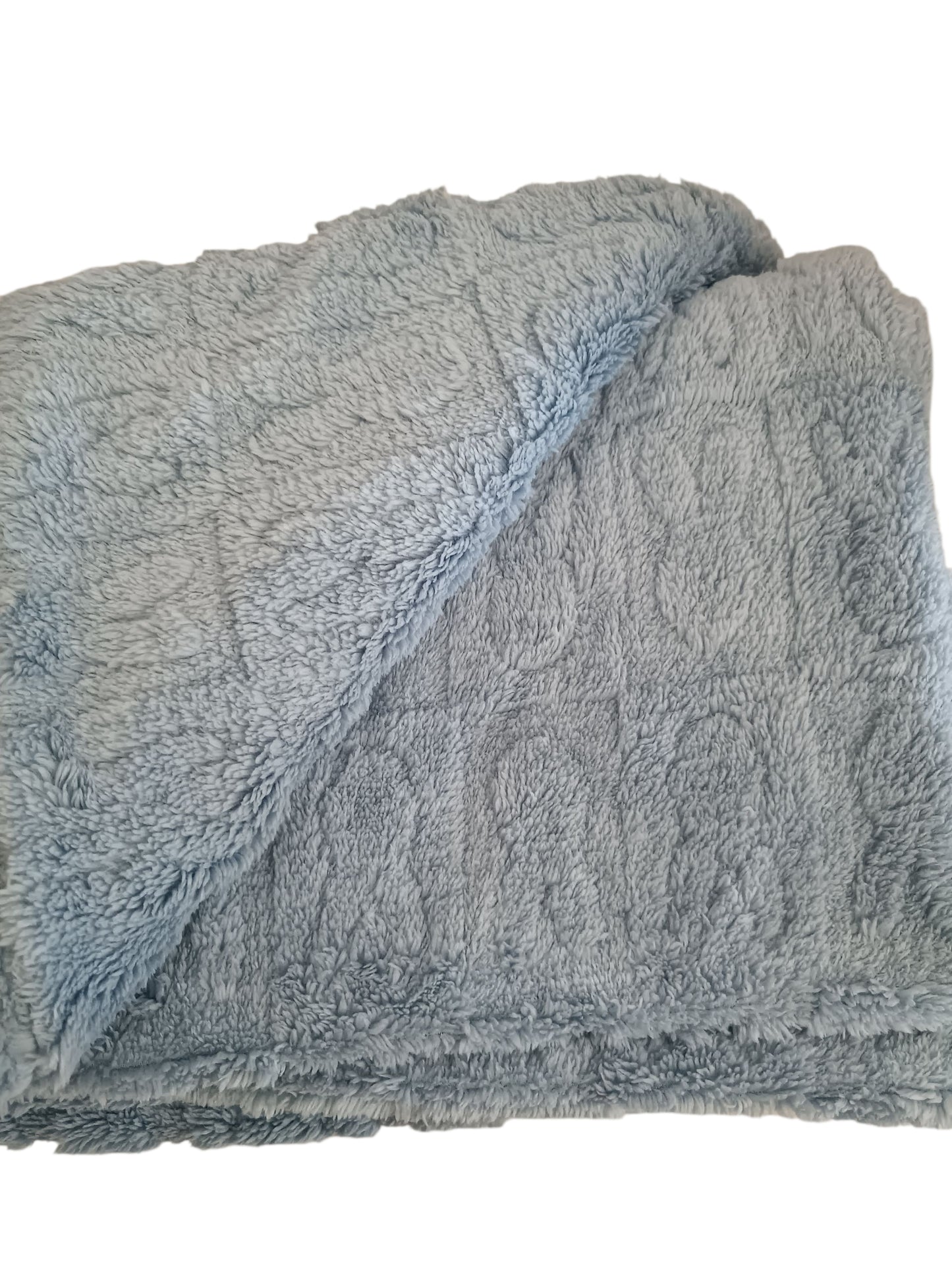 Couverture  lapin bleu