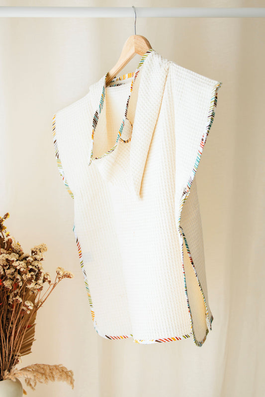 Ponchos de bain - Blanc cassé