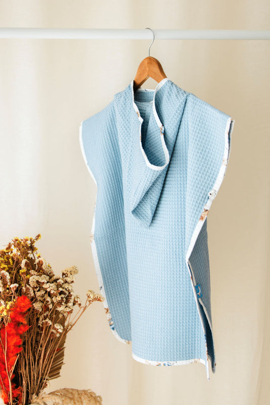 Ponchos de bain - Bleu ciel