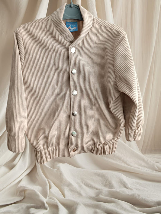Veste  Pour Enfant en velours - Beige