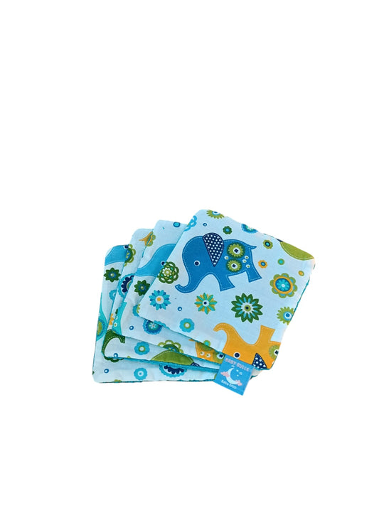 Lingettes Eléphant - Bleu