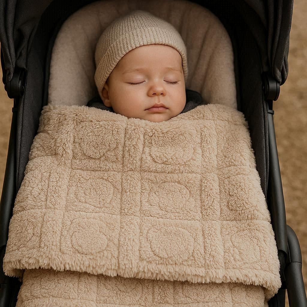 Couverture  lapin Taupe